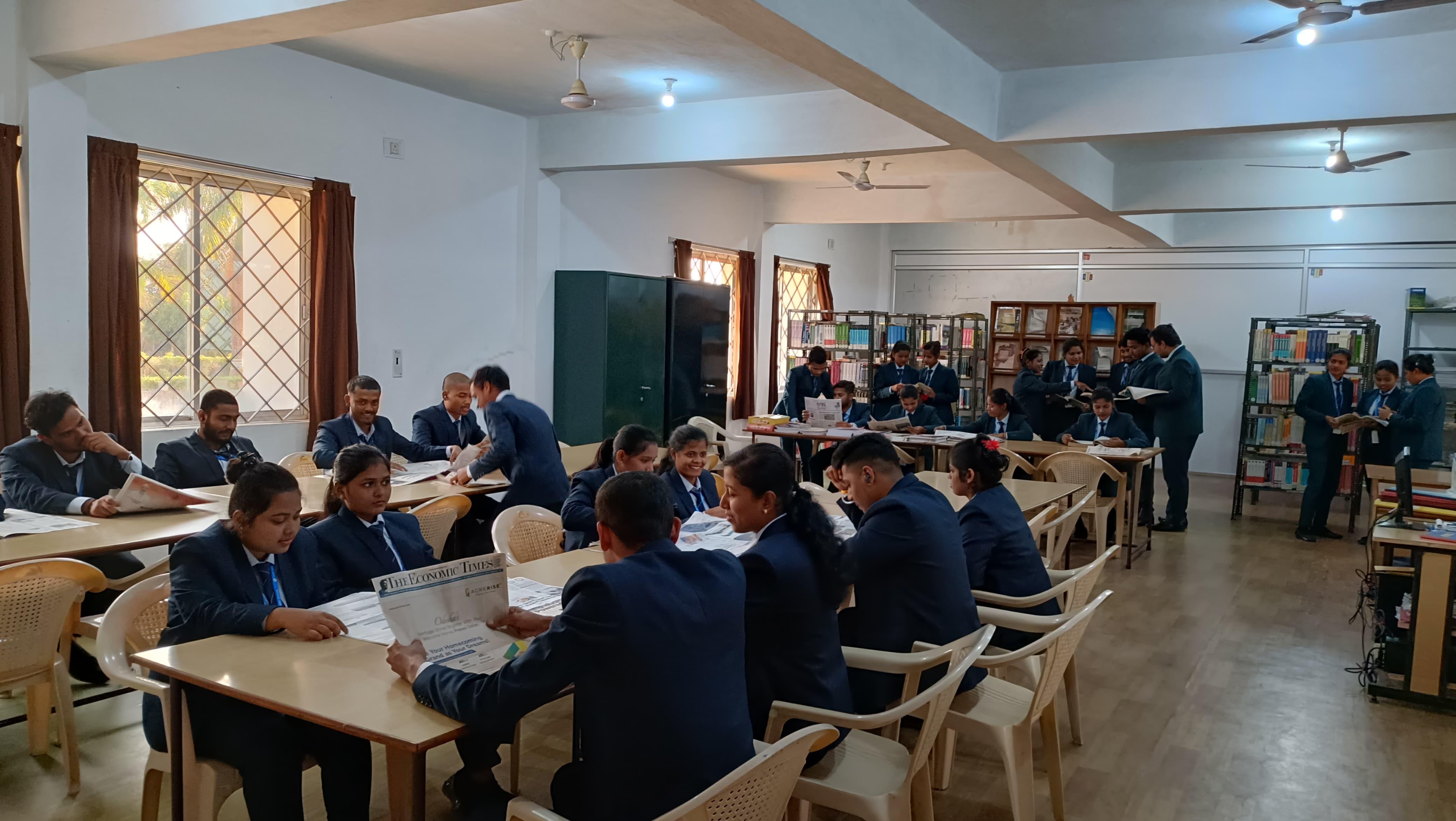 Innovation The Business School Bhubaneswar Library photo 1
